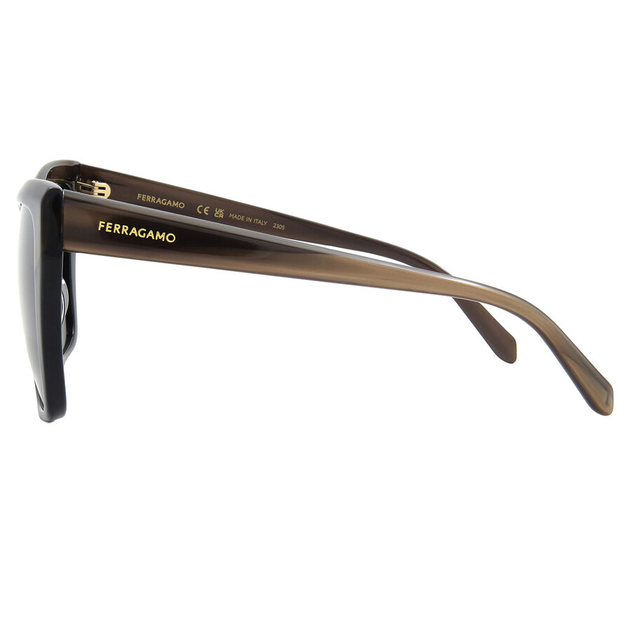 Salvatore Ferragamo Blue Butterfly Ladies Sunglasses SF1102S 217 58 - 3