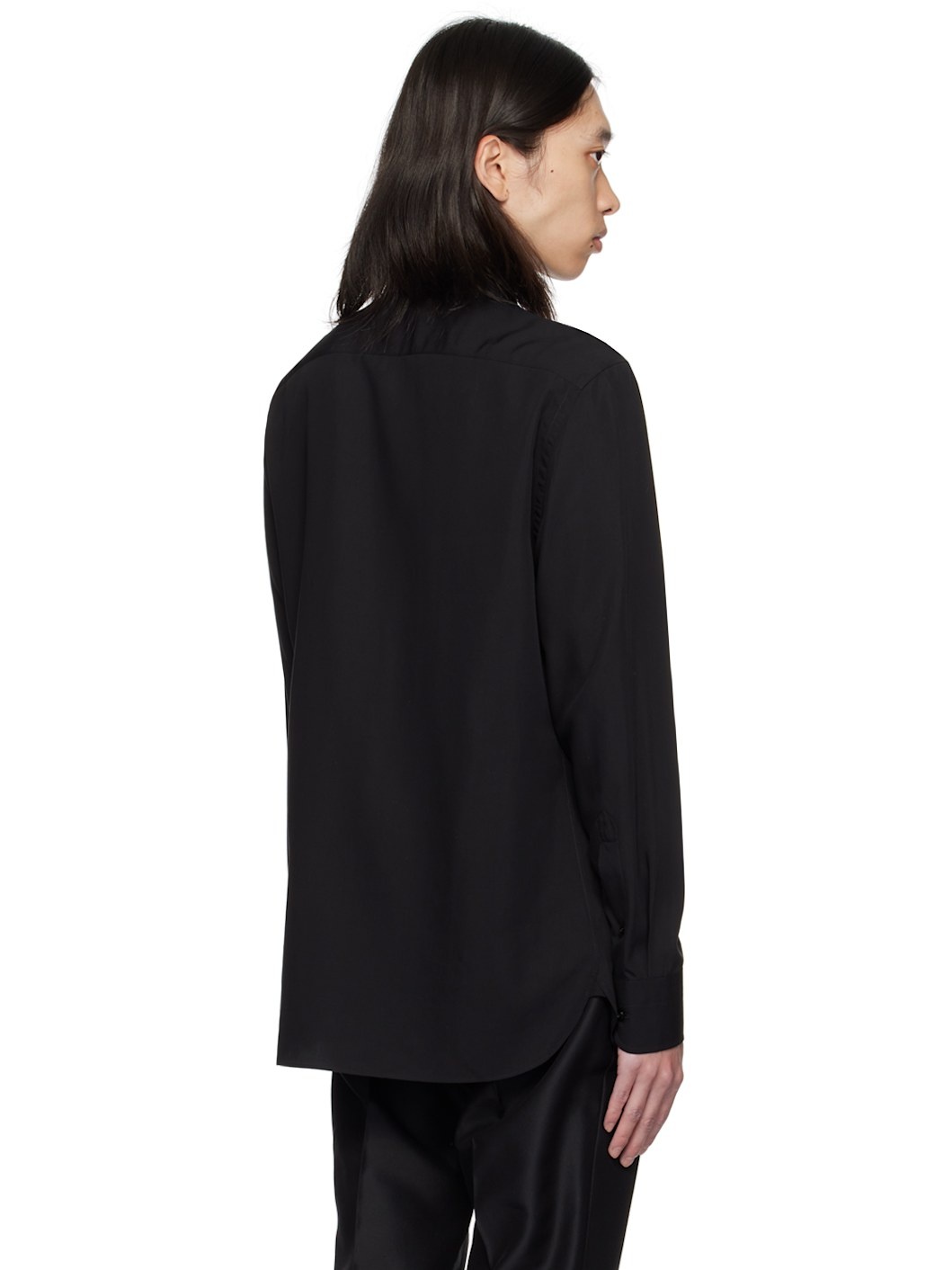 Black Button Shirt - 3