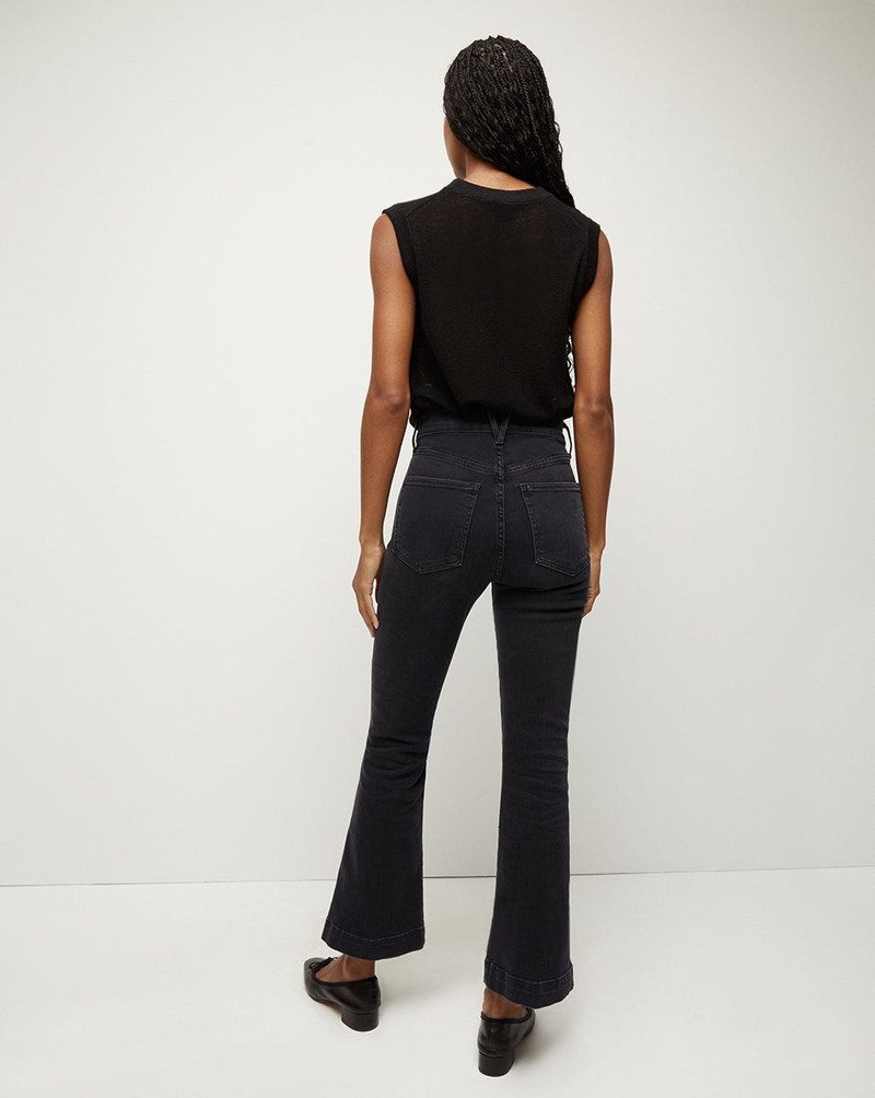 VERONICA BEARD KELLEN TWIST-FRONT SWEATER outlook