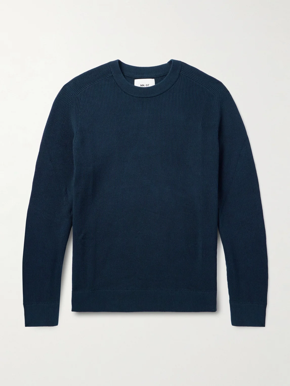 Kevin 6600 Ribbed Organic Cotton Sweater - 1