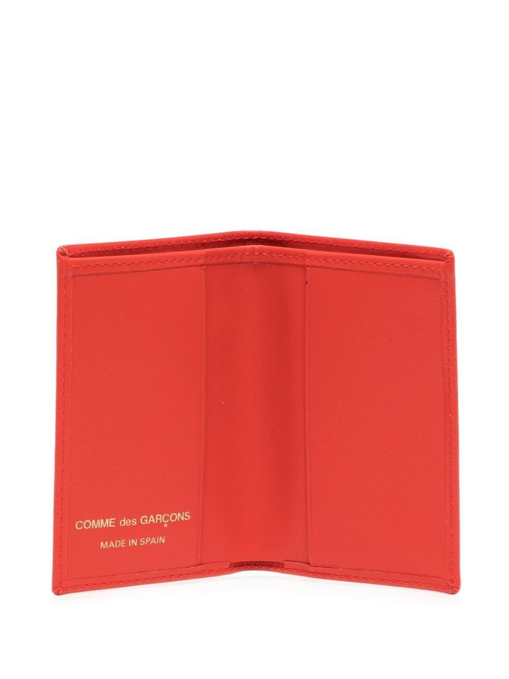grained leather wallet - 3