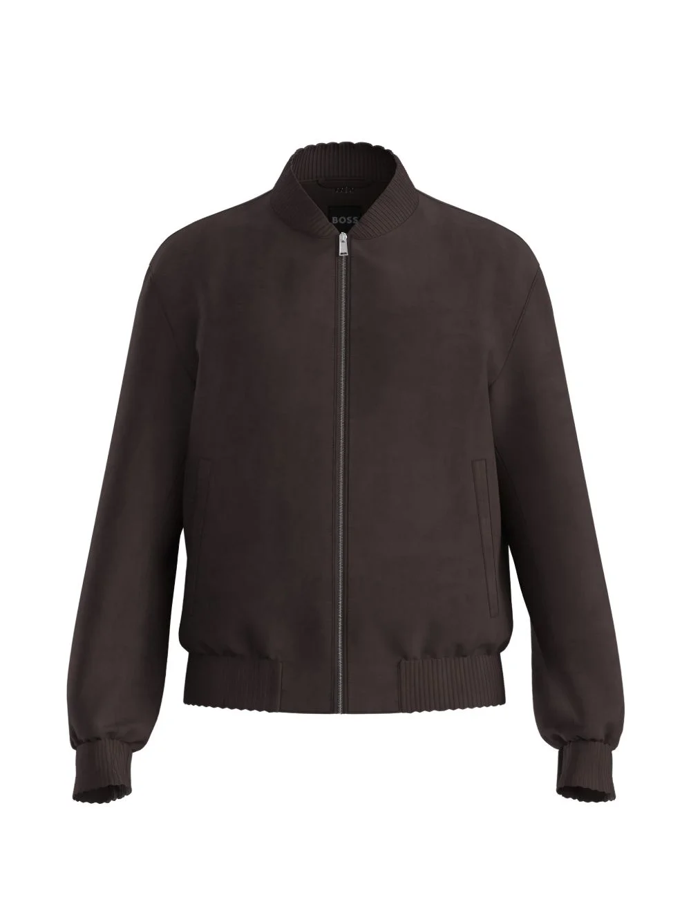zip goat-skin jacket - 1