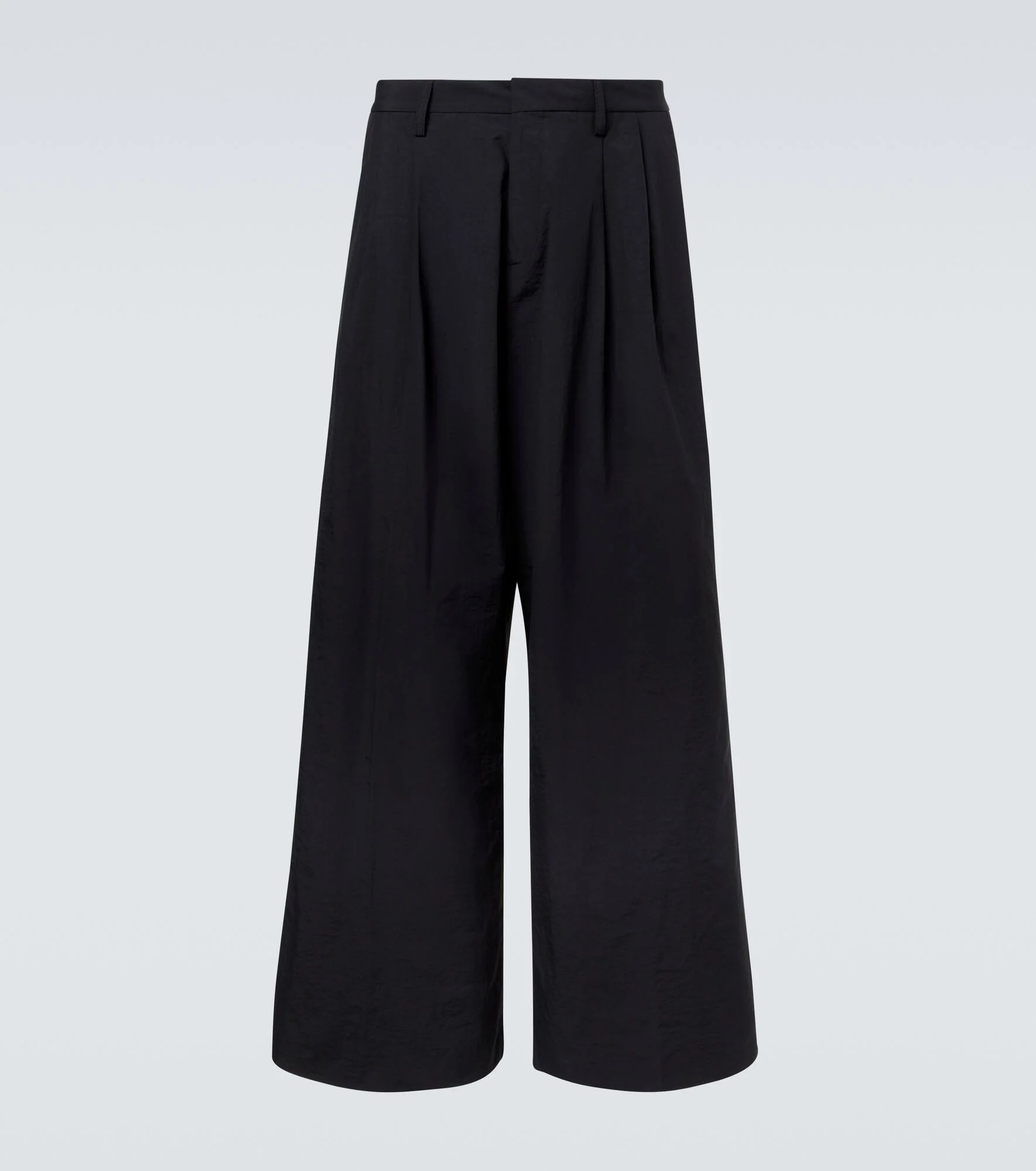 Pleated wide-leg pants - 1