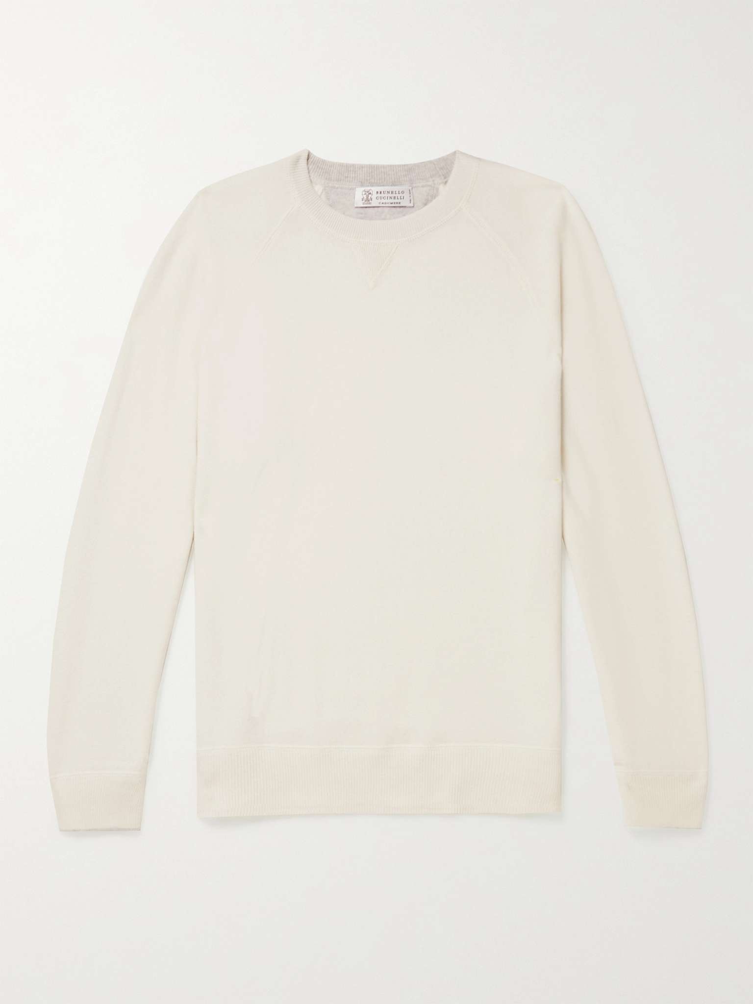 Virgin Wool, Cashmere and Silk-Blend Sweater - 1