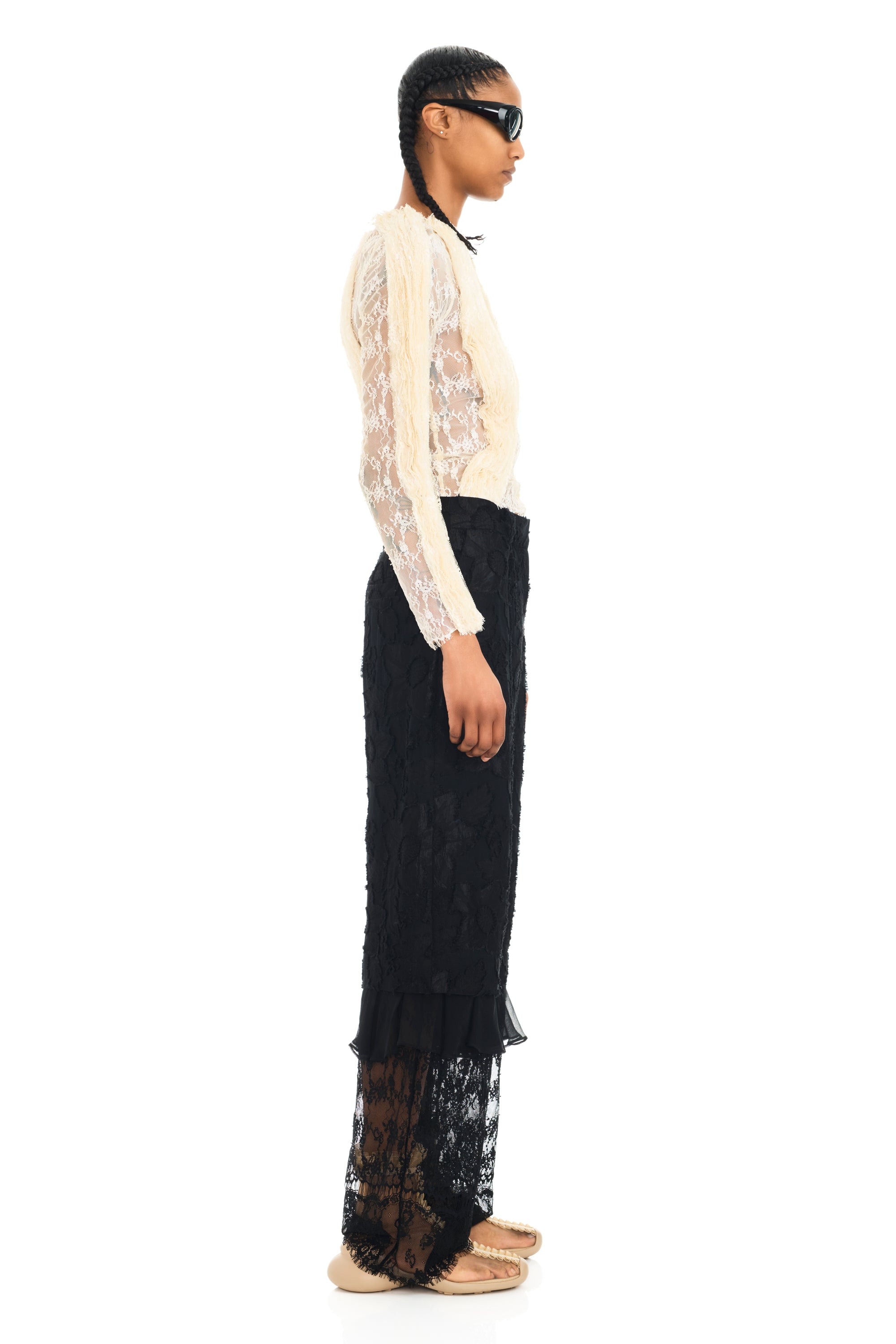 BLACK GERANIUM TROUSER - 4