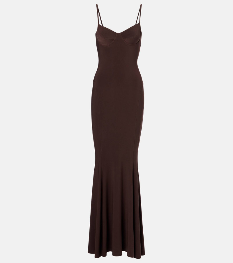 Jersey maxi dress 1
