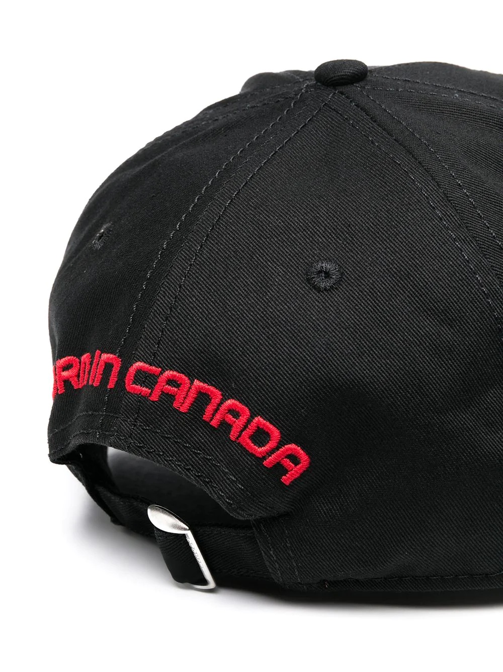 embroidered-logo baseball hat - 2