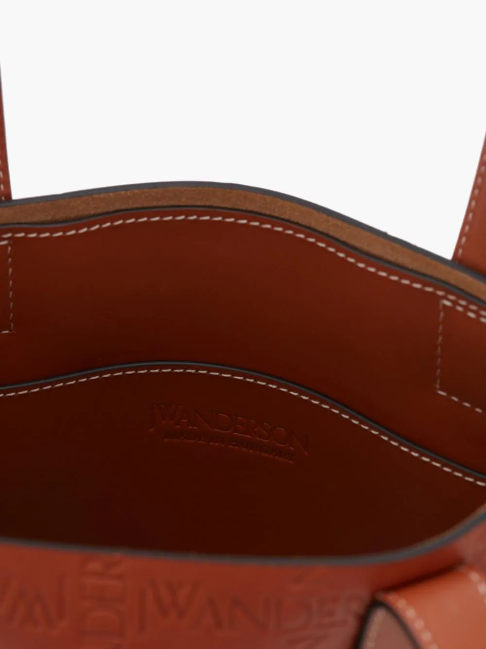 EMBOSSED LOGO GRID N/S BELT TOTE - 5