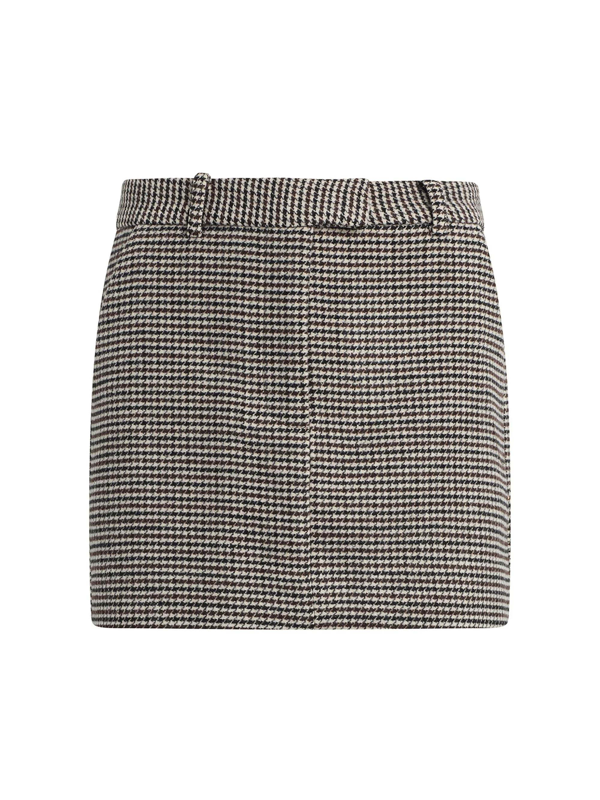 Women's The Chloe Tailored Miniskirt - Black Chocolate - 1