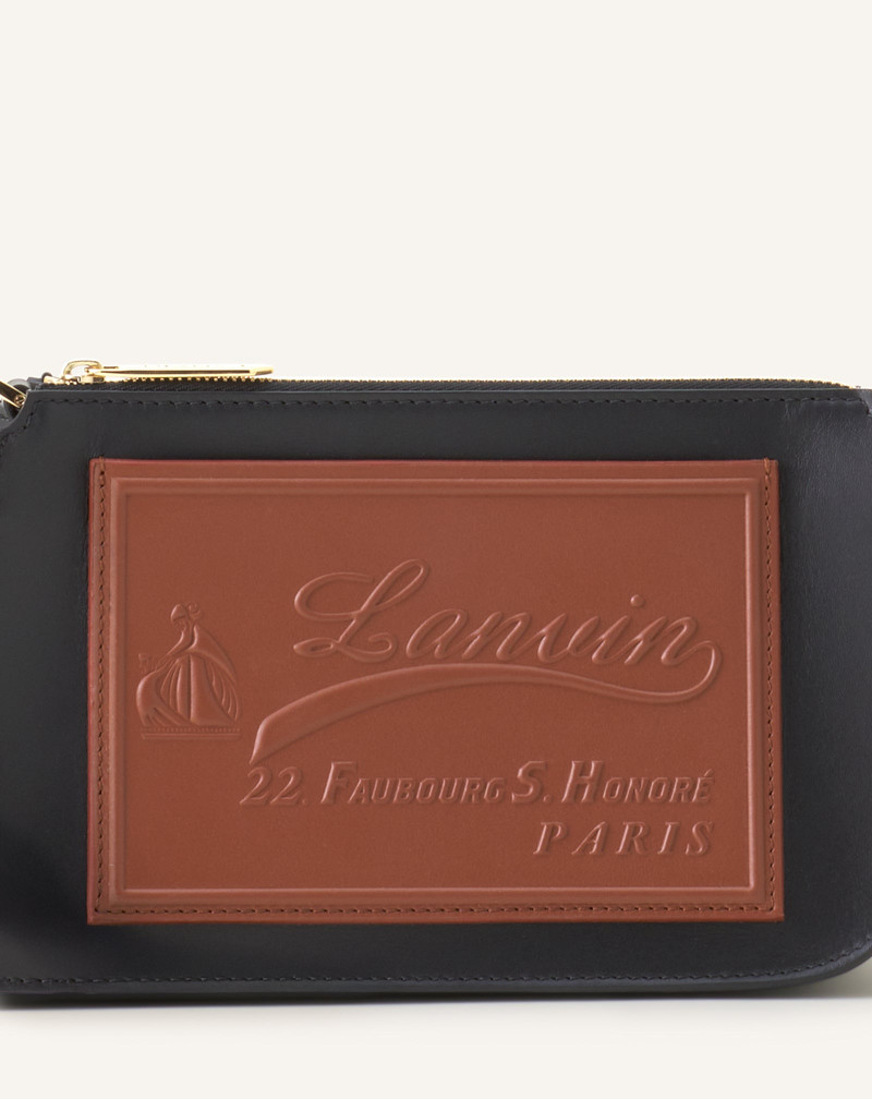 COMPAGNON SMALL ZIPPED SHOLDER BAG IN LEATHER 8