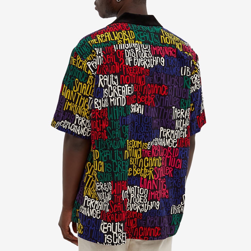 Sacai Message Print Vacation Shirt - 5