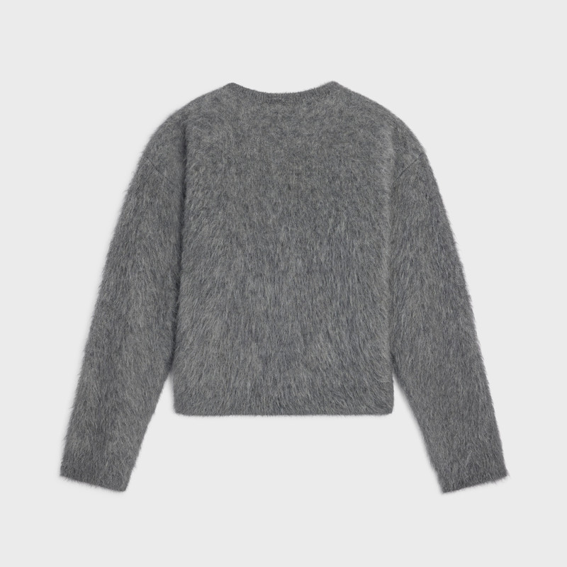 CELINE crewneck sweater IN brushed mohair outlook