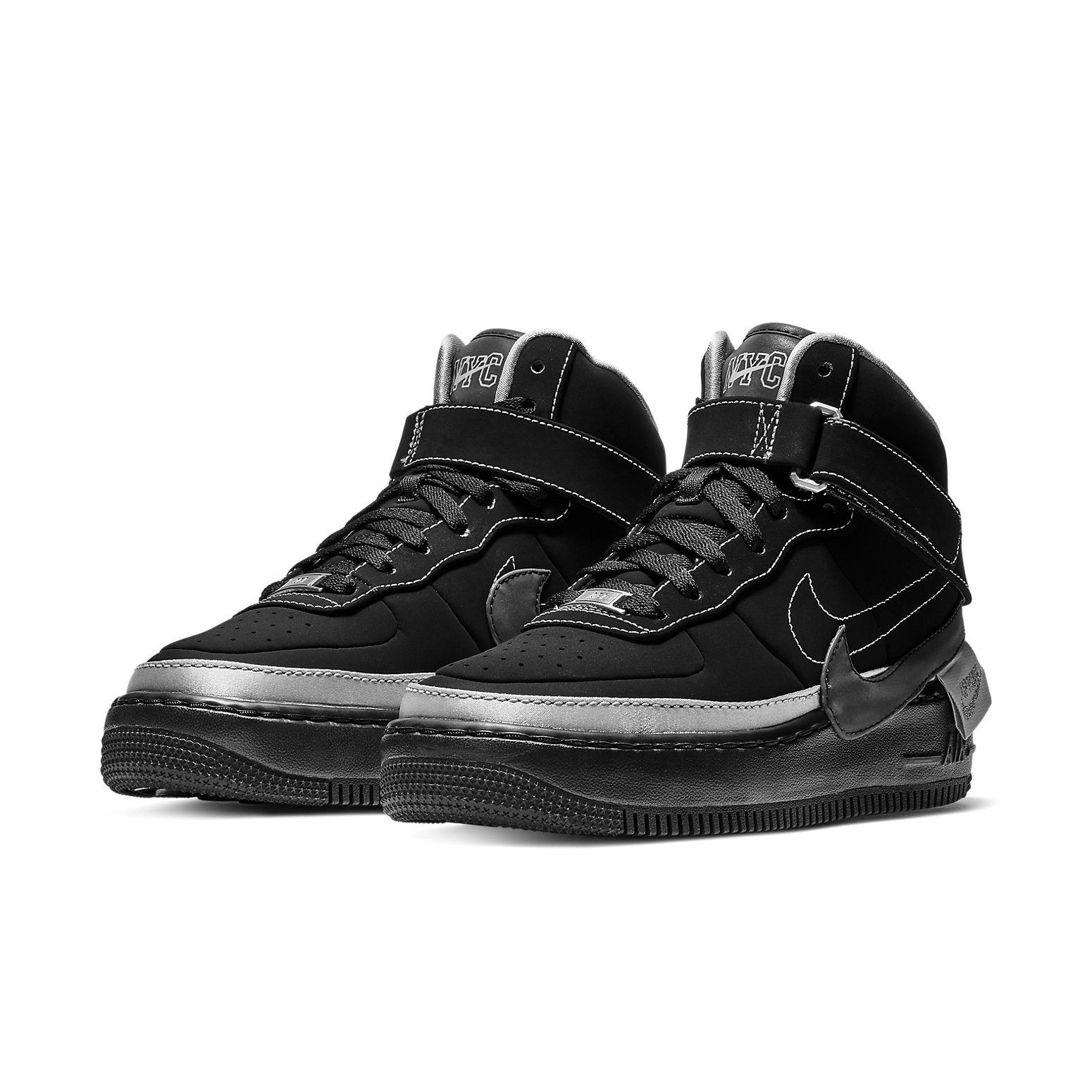 (WMNS) Nike x Rox Brown Air Force 1 Jester High XX 'NYC' BV1575-001 - 3