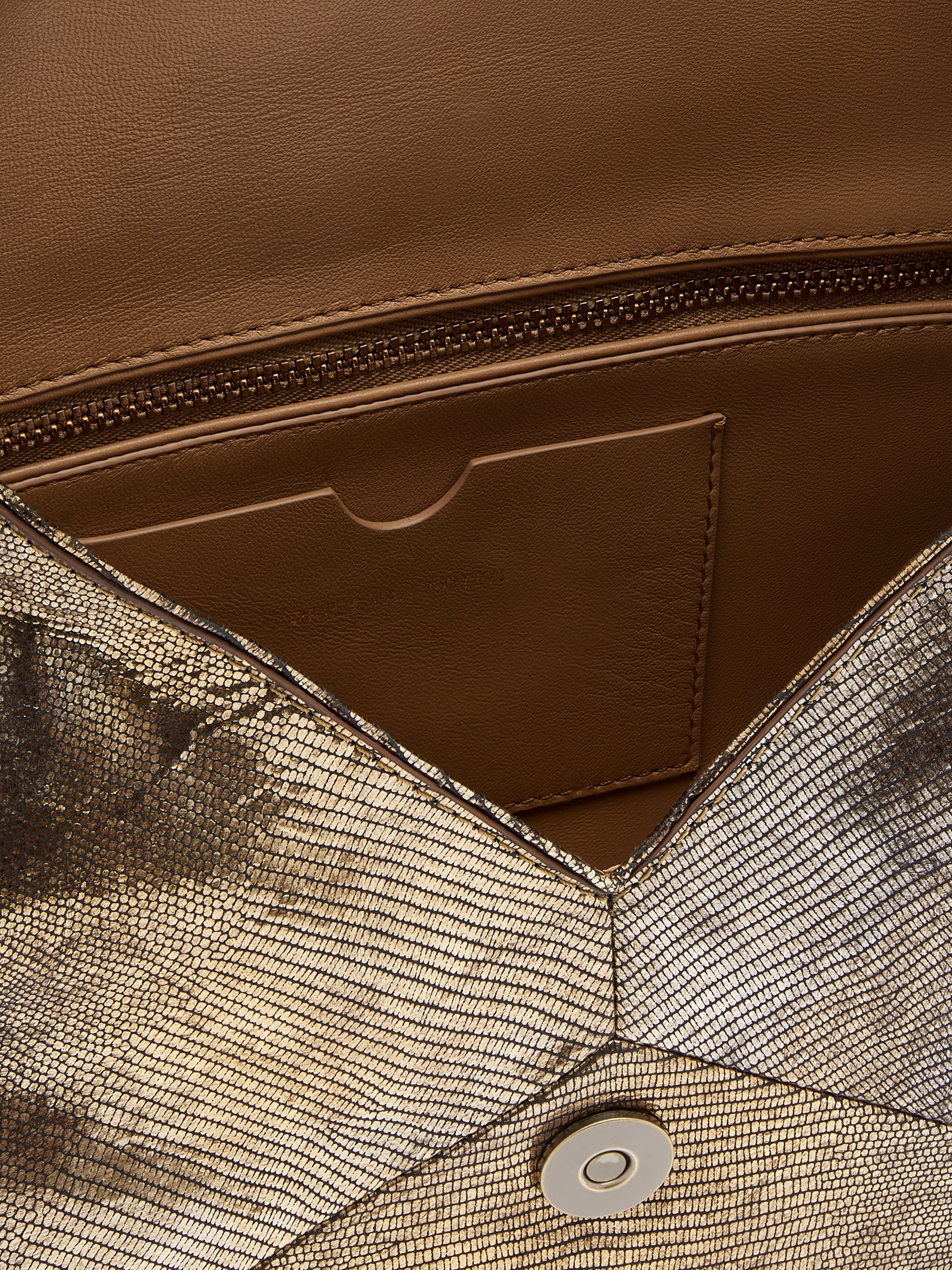LEATHER ENVELOPE BAG - 5