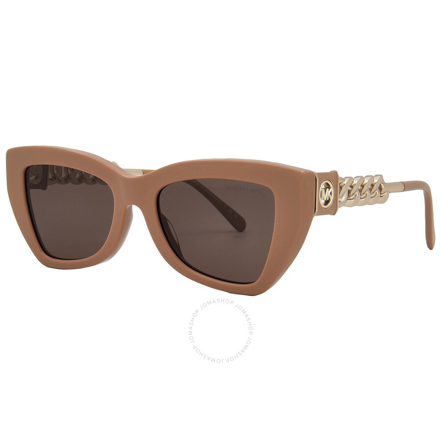Michael Kors - Michael Kors Montecito Brown Butterfly Ladies Sunglasses MK2205 395473 52 - 3