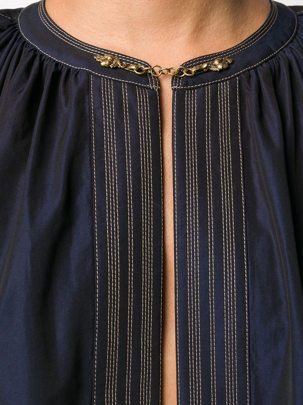 button details poplin dress - 5