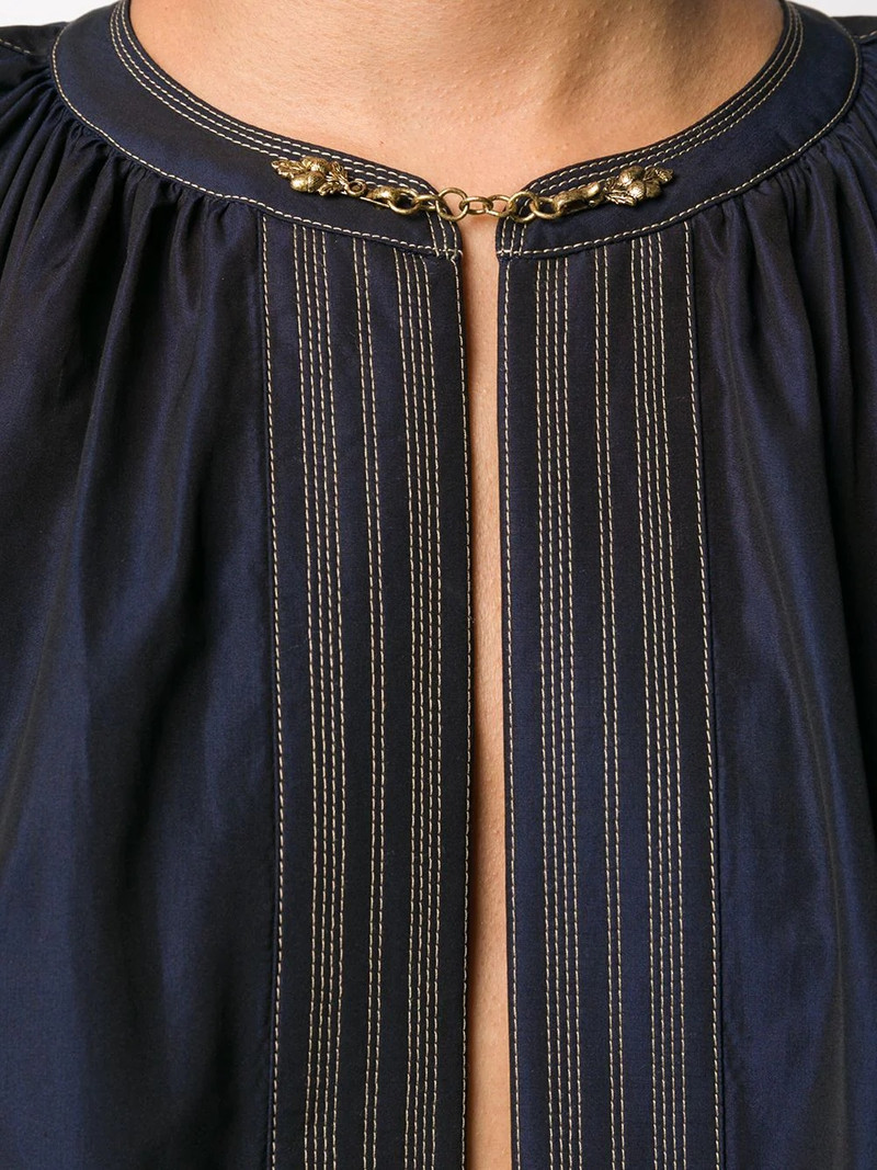 button details poplin dress 5