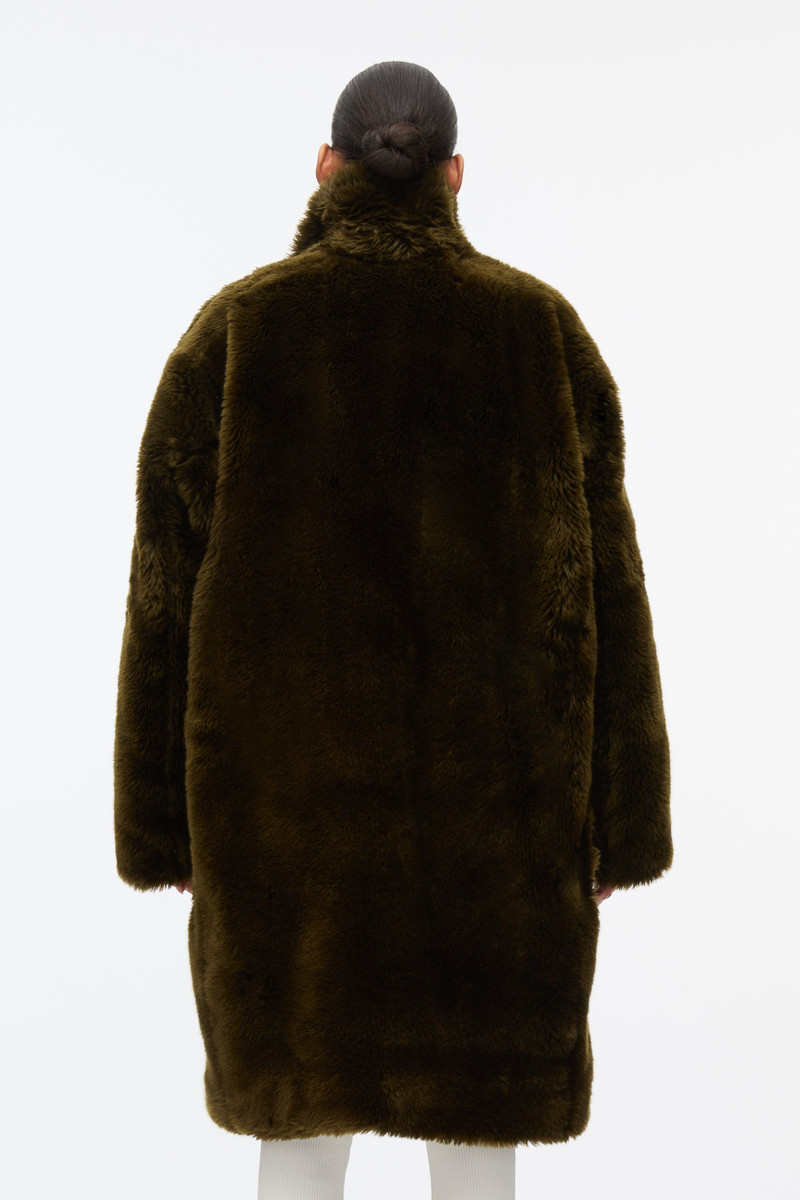 Heritage Faux Fur Coat 4