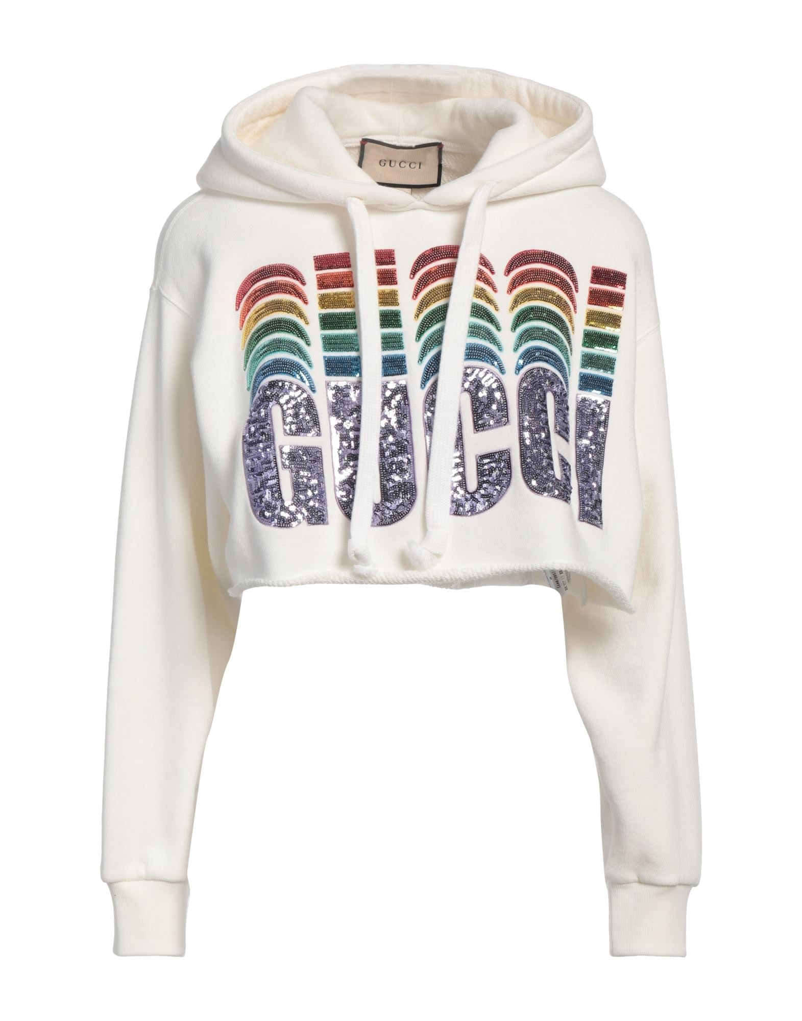 Off white Women's Hooded Sweatshirt - 1