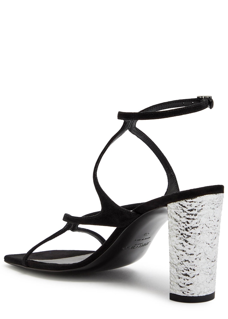 Jimmy Choo Azie 85 Suede Sandals - 2
