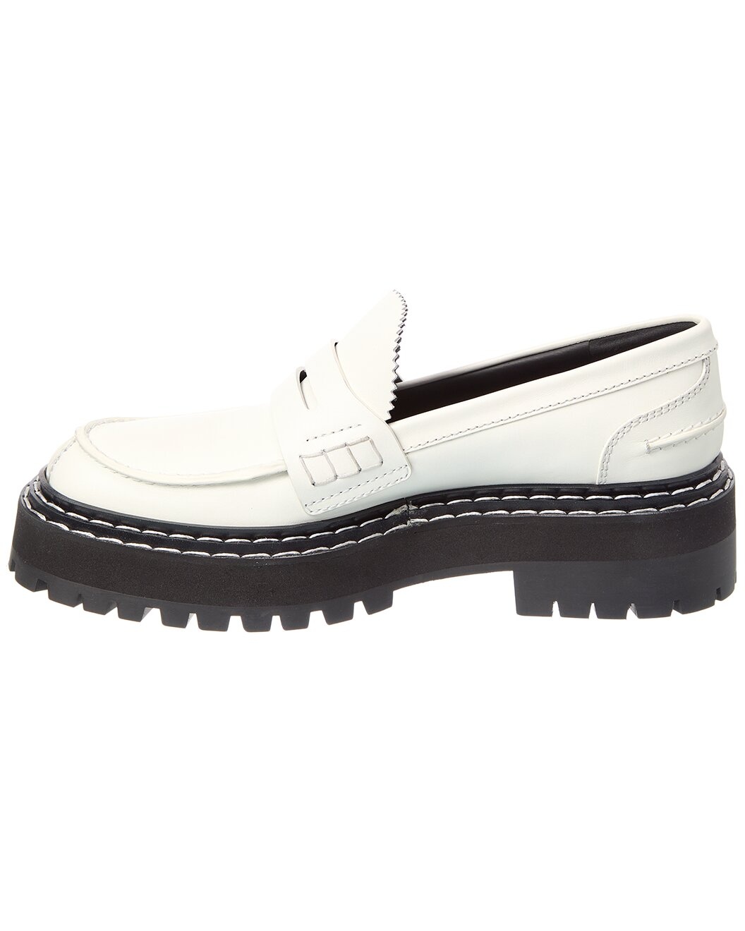 Proenza Schouler Leather Platform Loafer - 2