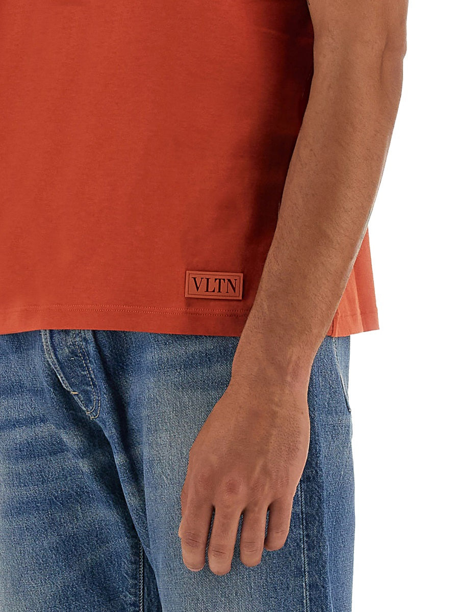 Valentino Men T-Shirt With Logo - 4