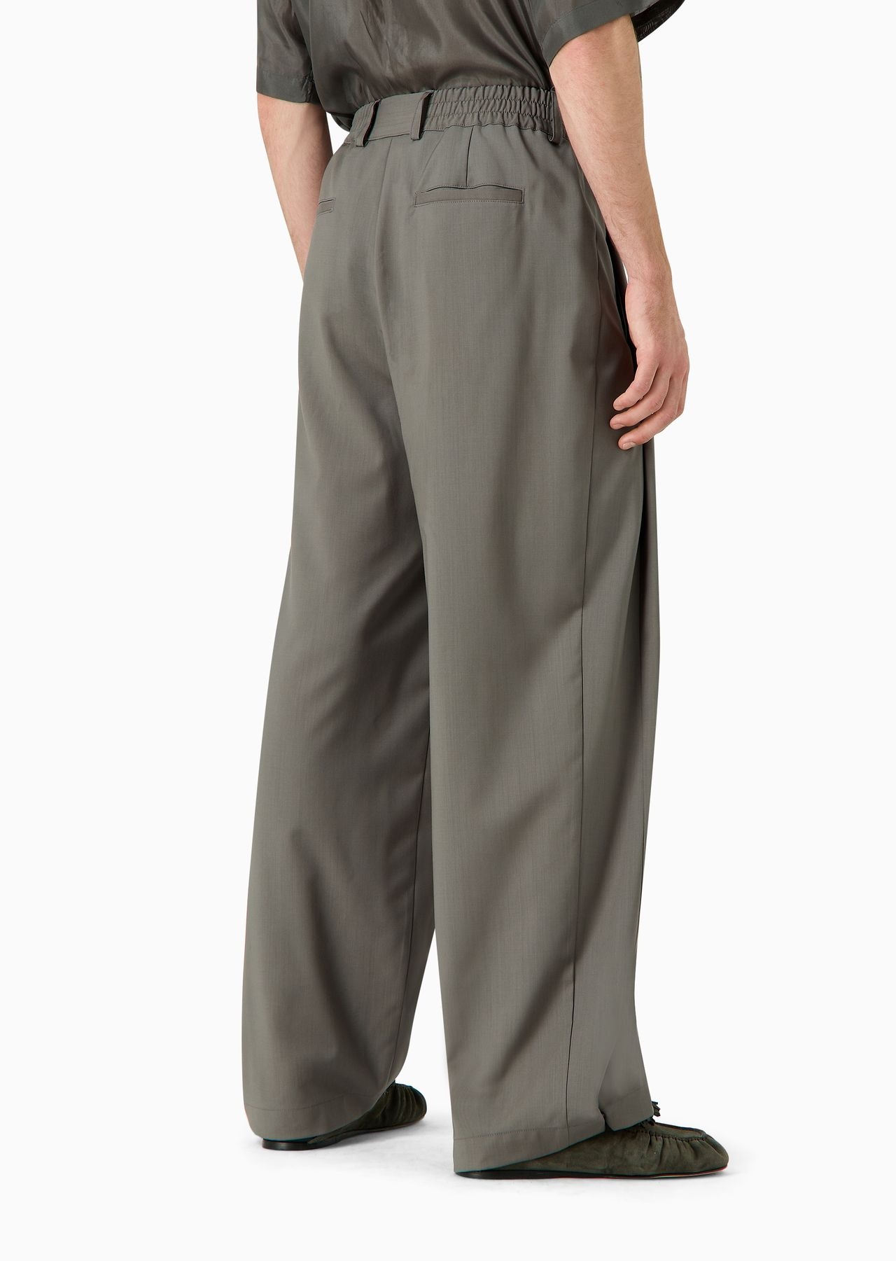 ASV super-light sustainable virgin-wool trousers - 3