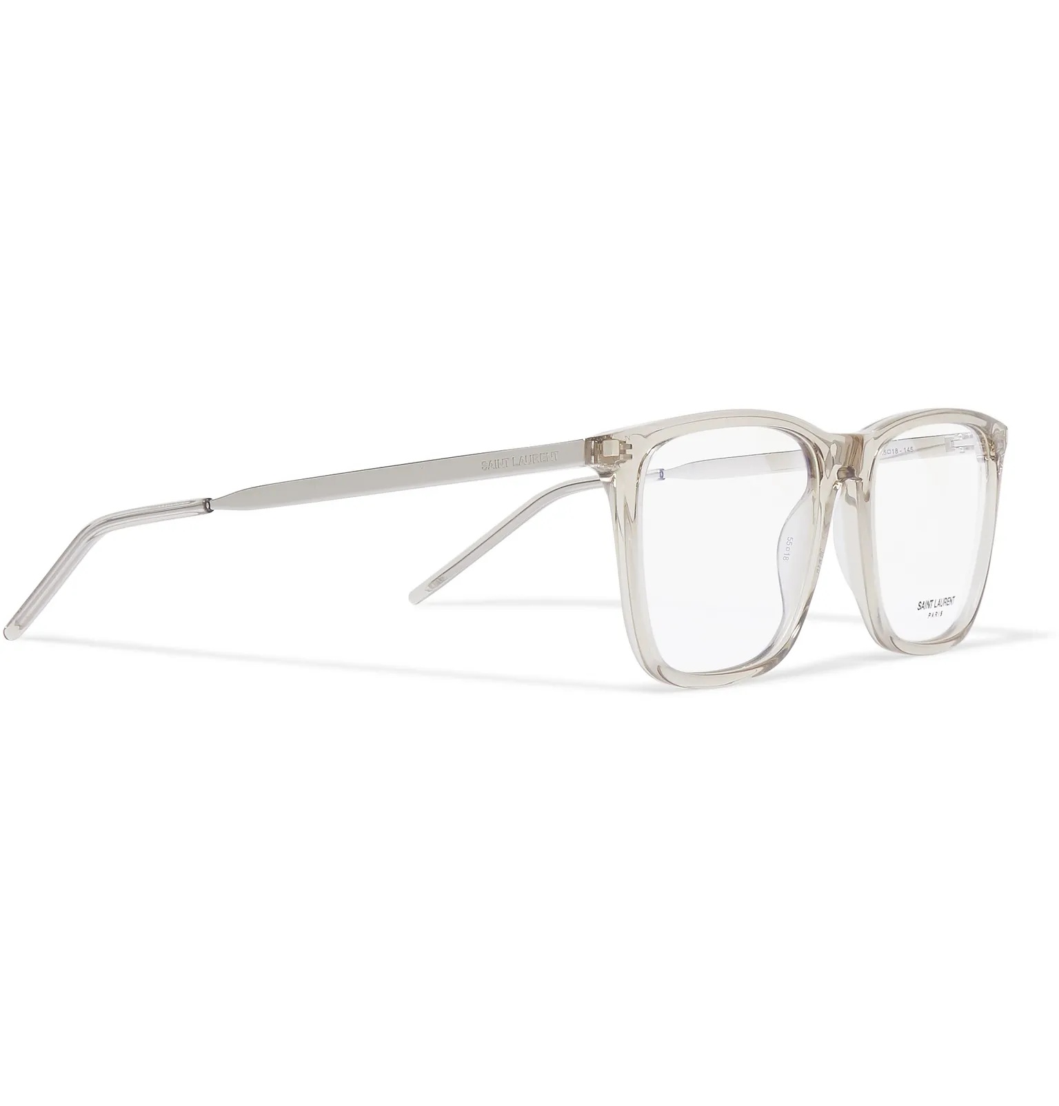 Square-Frame Acetate Optical Glasses - 3