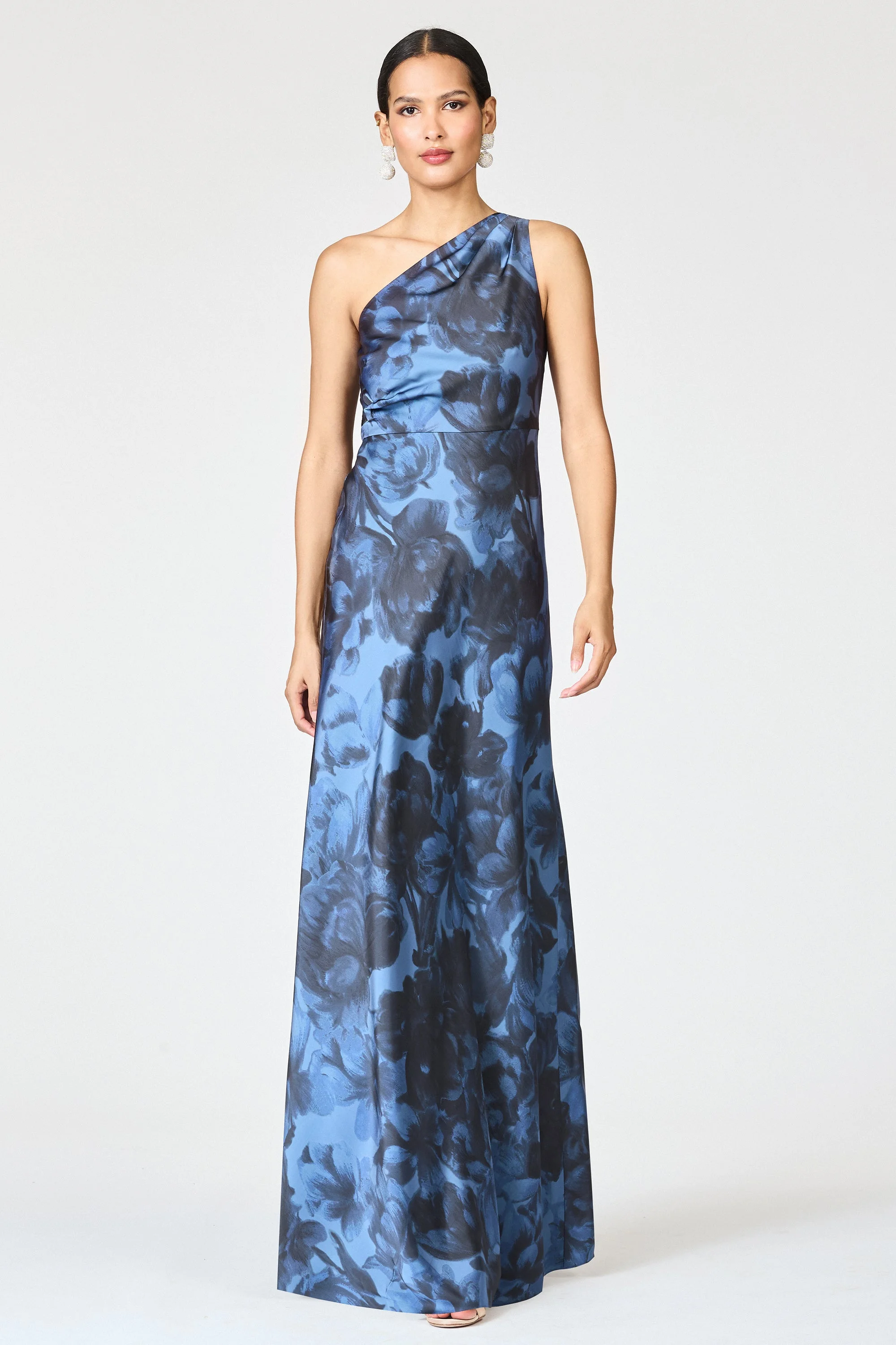 DELPHINE GOWN - DEEP OCEAN BOUQUET - 1