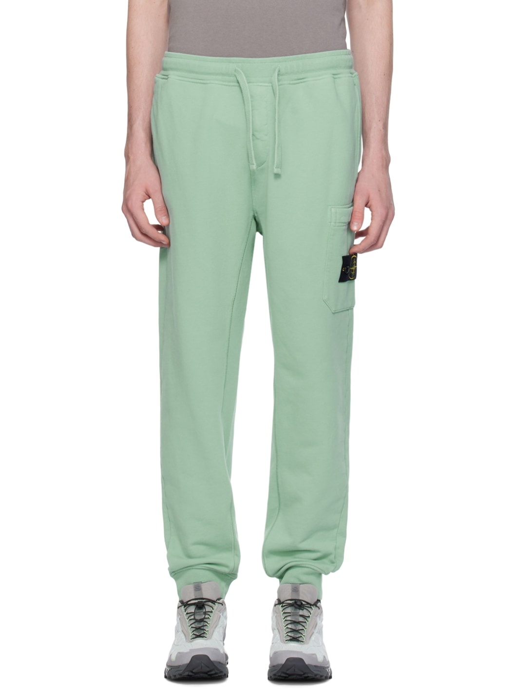 Green Patch Sweatpants - 1