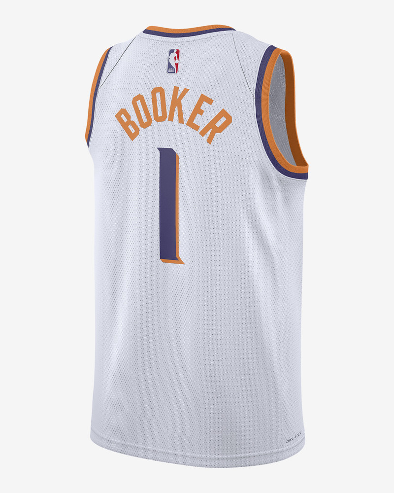 Nike Phoenix Suns Association Edition 2023/24 Nike Men's Dri-FIT NBA Swingman Jersey outlook