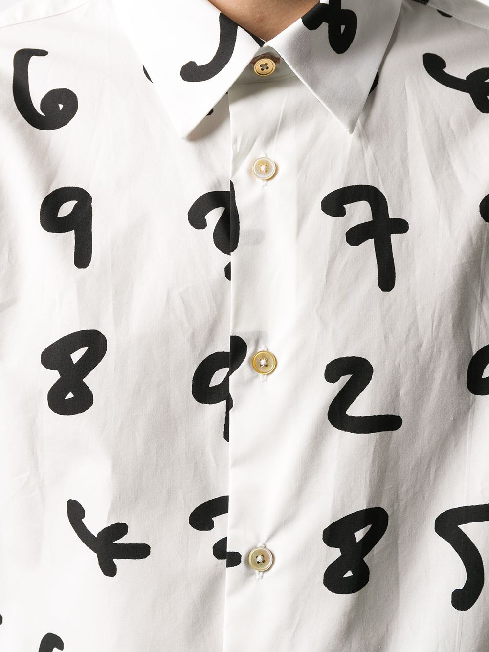 number print shirt - 5