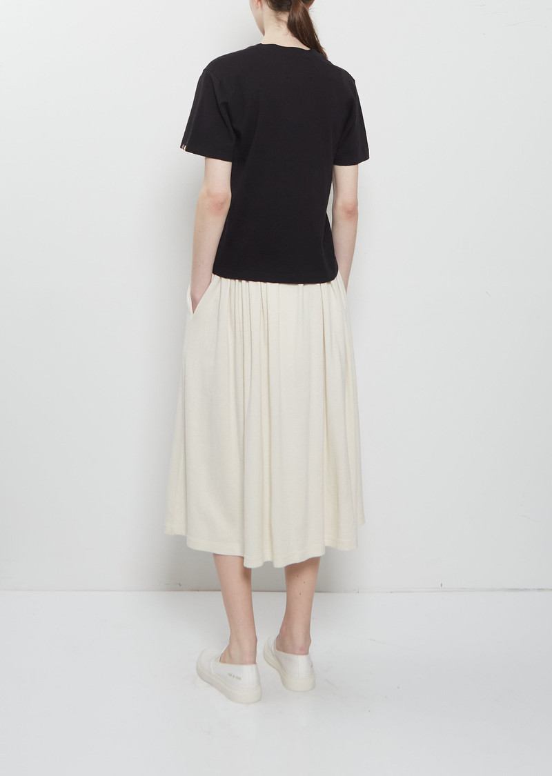 extreme cashmere n°268 Cuba Cotton Cashmere Top — Raven outlook