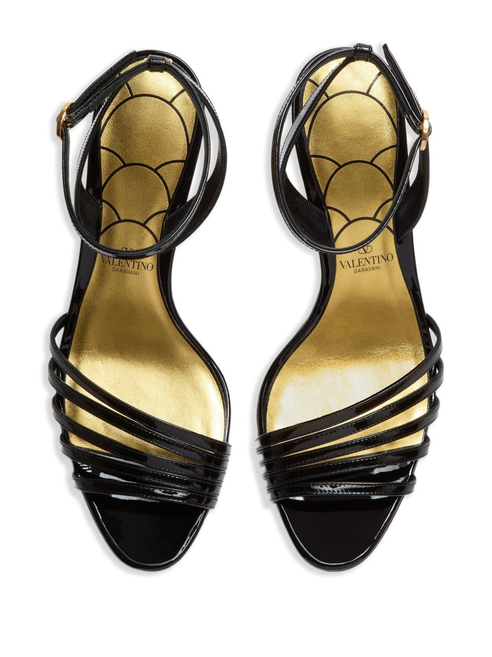 85mm strappy sandals - 4