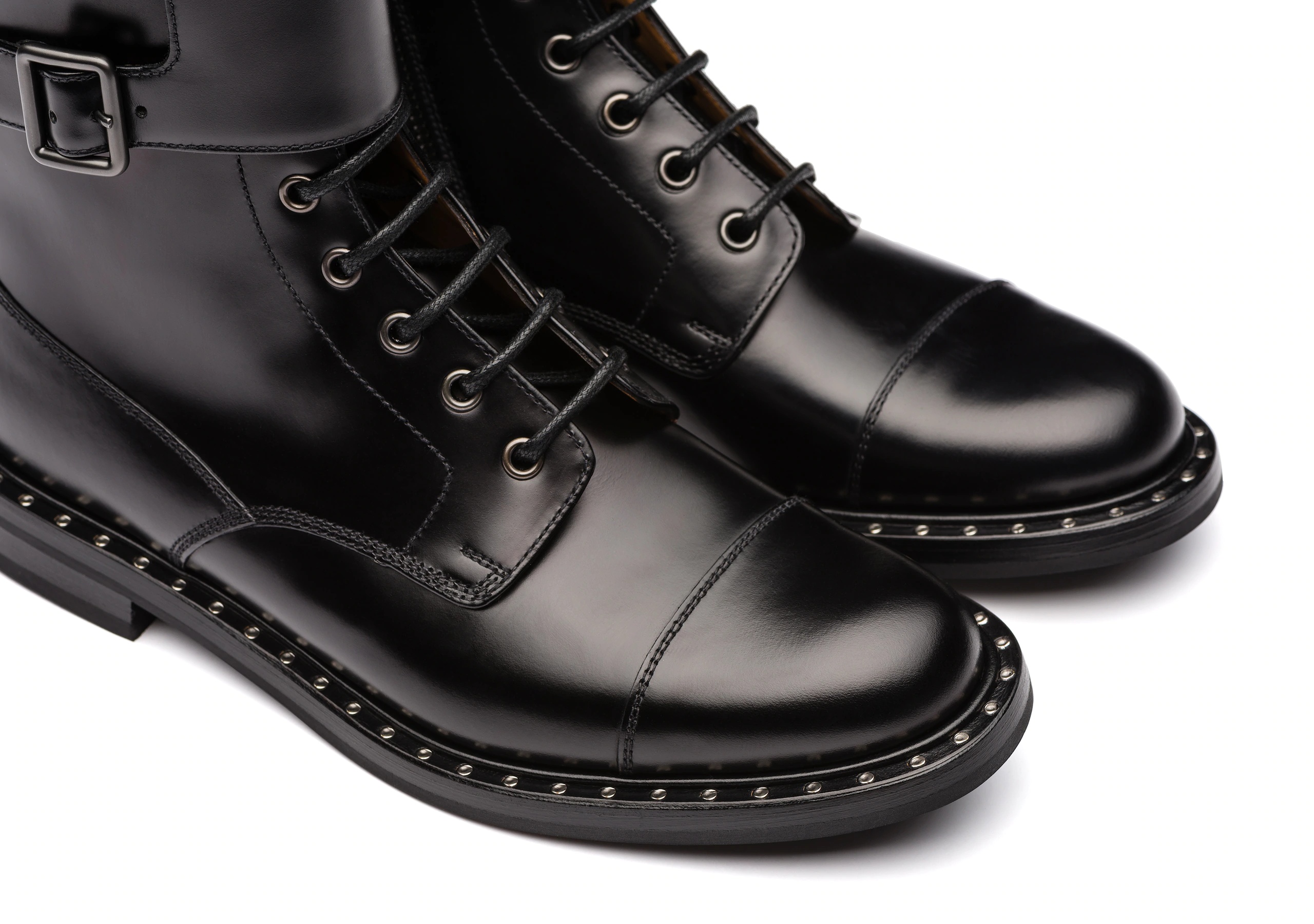 Stefy
Rois Calf Lace-Up & Monk Boot Black - 4