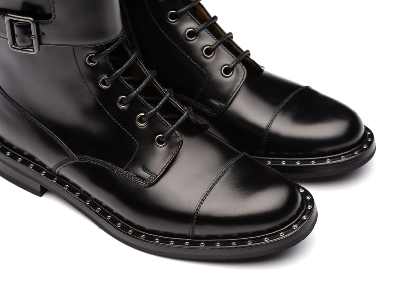 Stefy
Rois Calf Lace-Up & Monk Boot Black 4