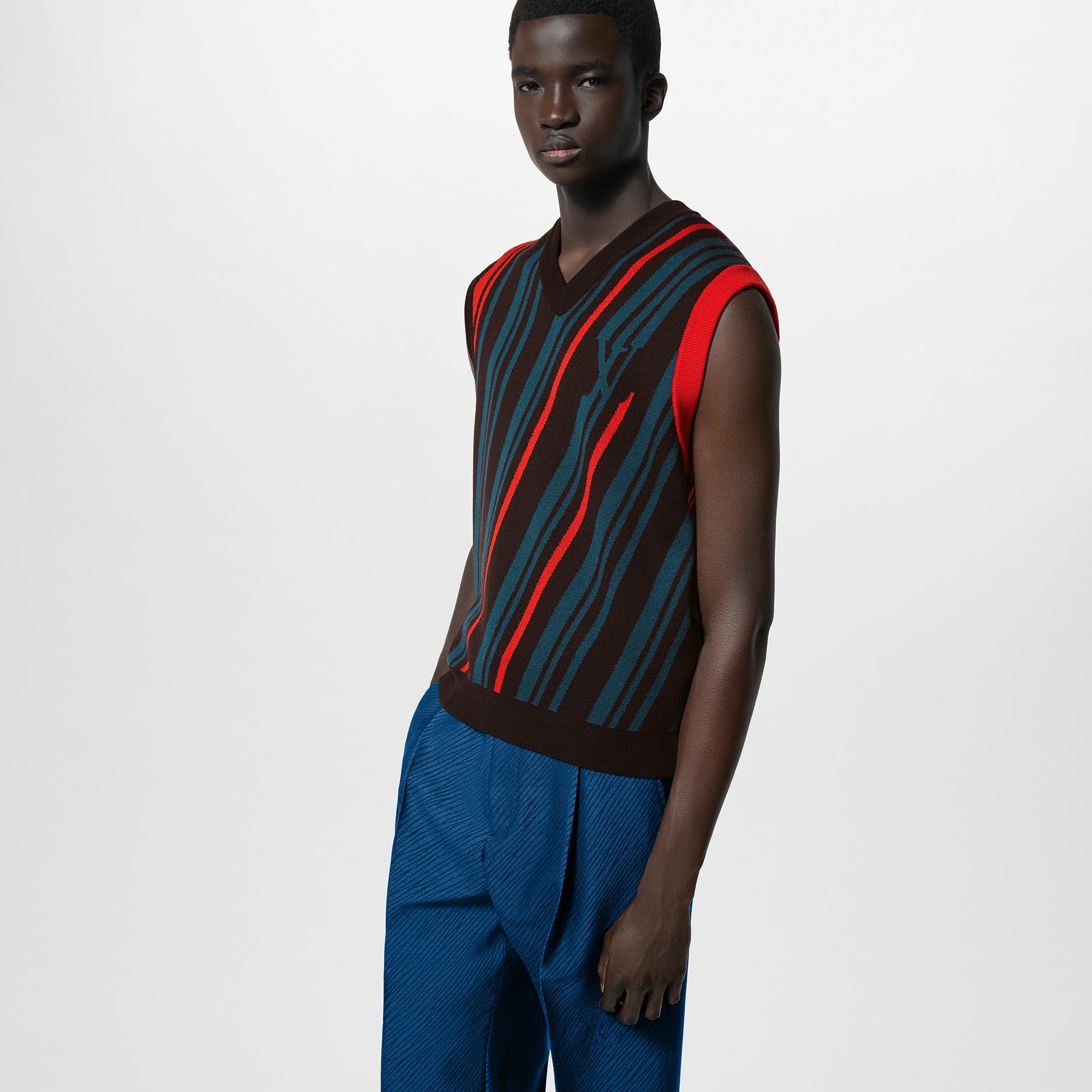 Wool Knit Vest - 5