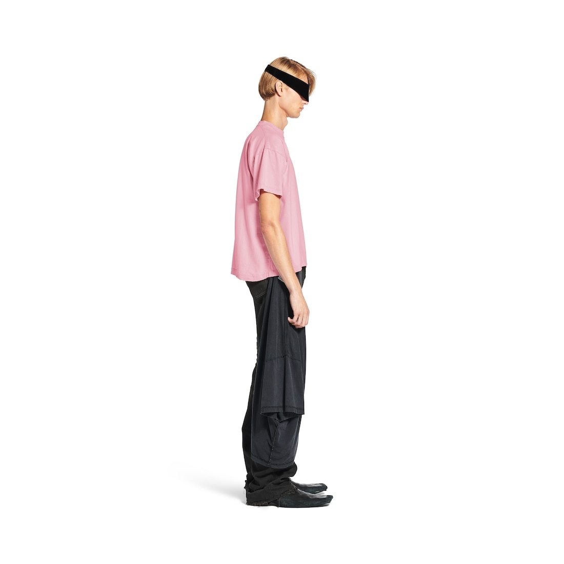 Laurel Classic Boxy T-shirt in Baby Pink - 5
