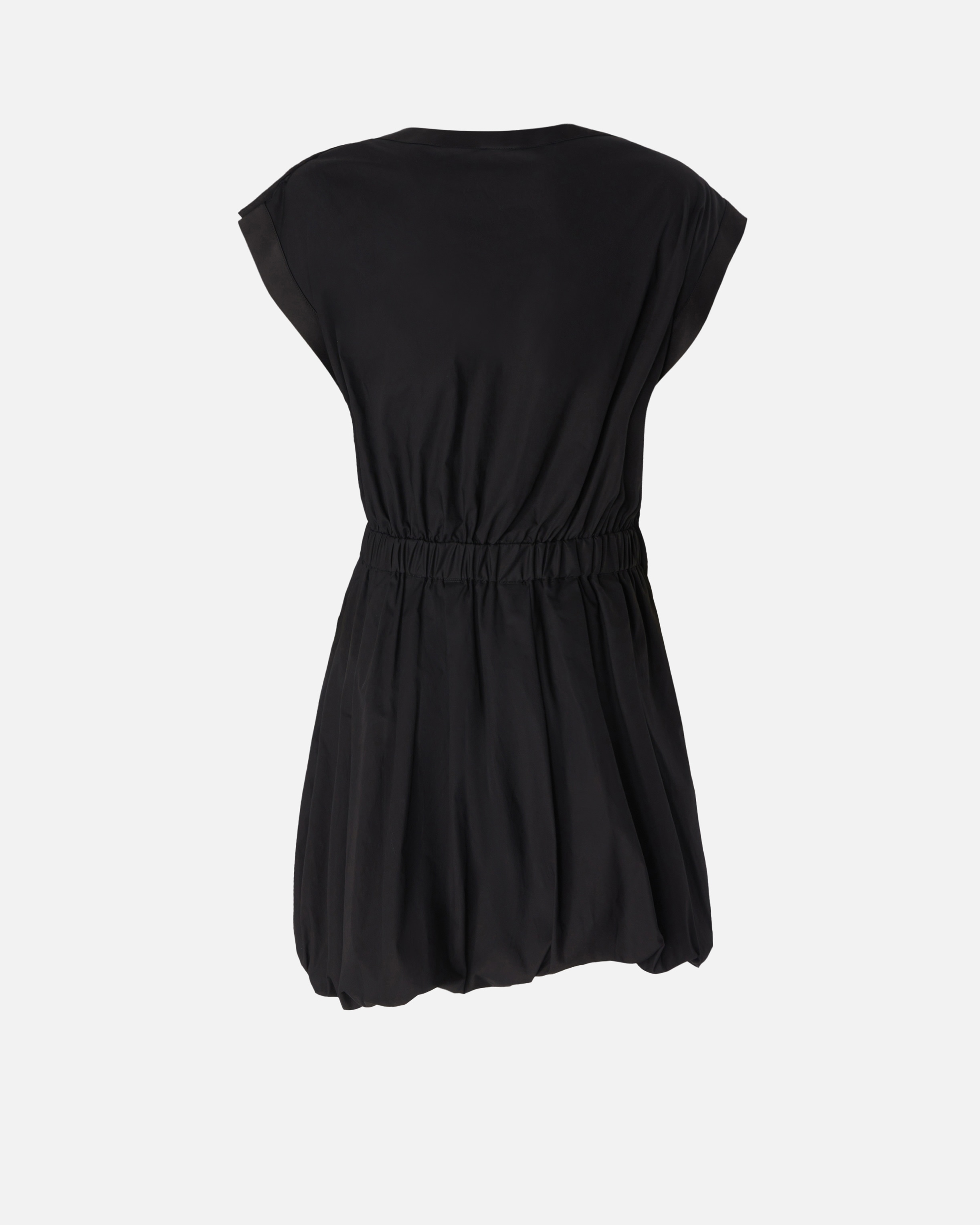 POPLIN DRESS WITH CRISSCROSS - 6