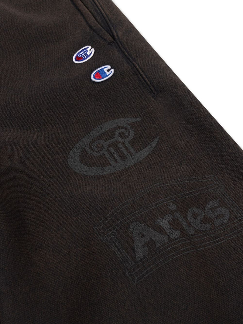logo-print trousers 4