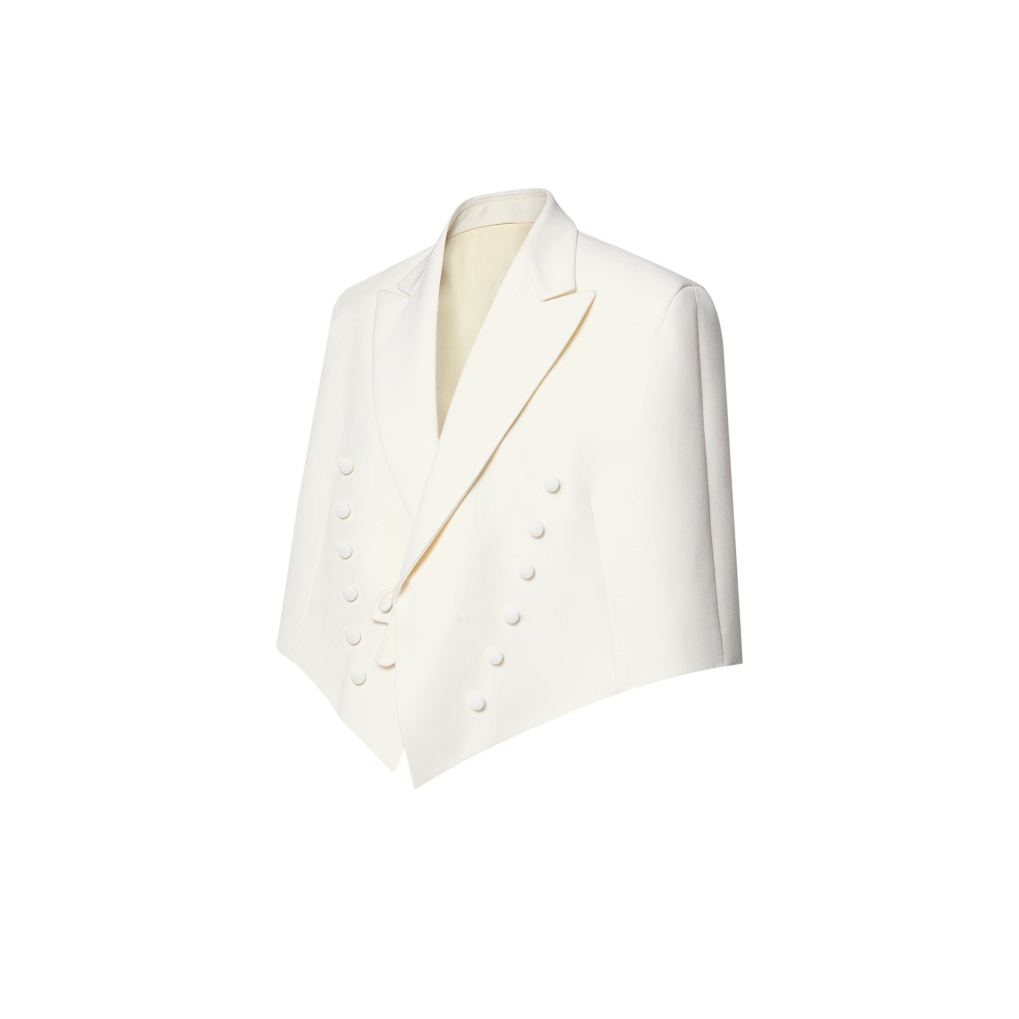 Tailored Wool Cape - 2