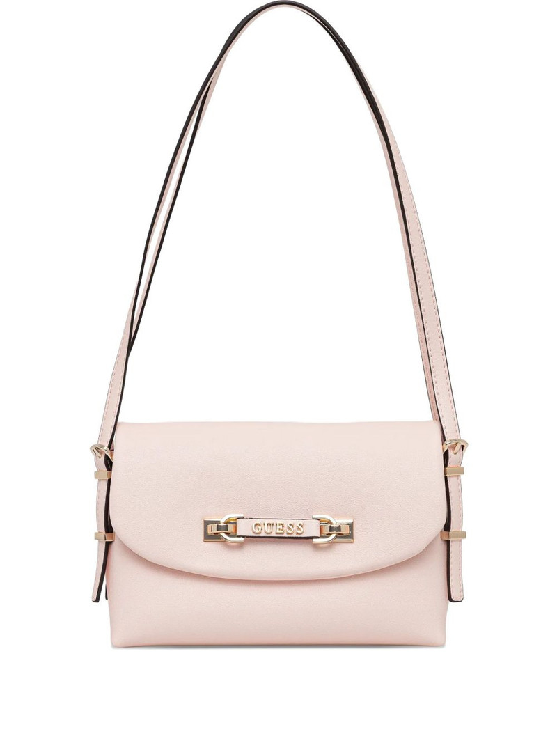 Lefia logo-plaque shoulder bag 1