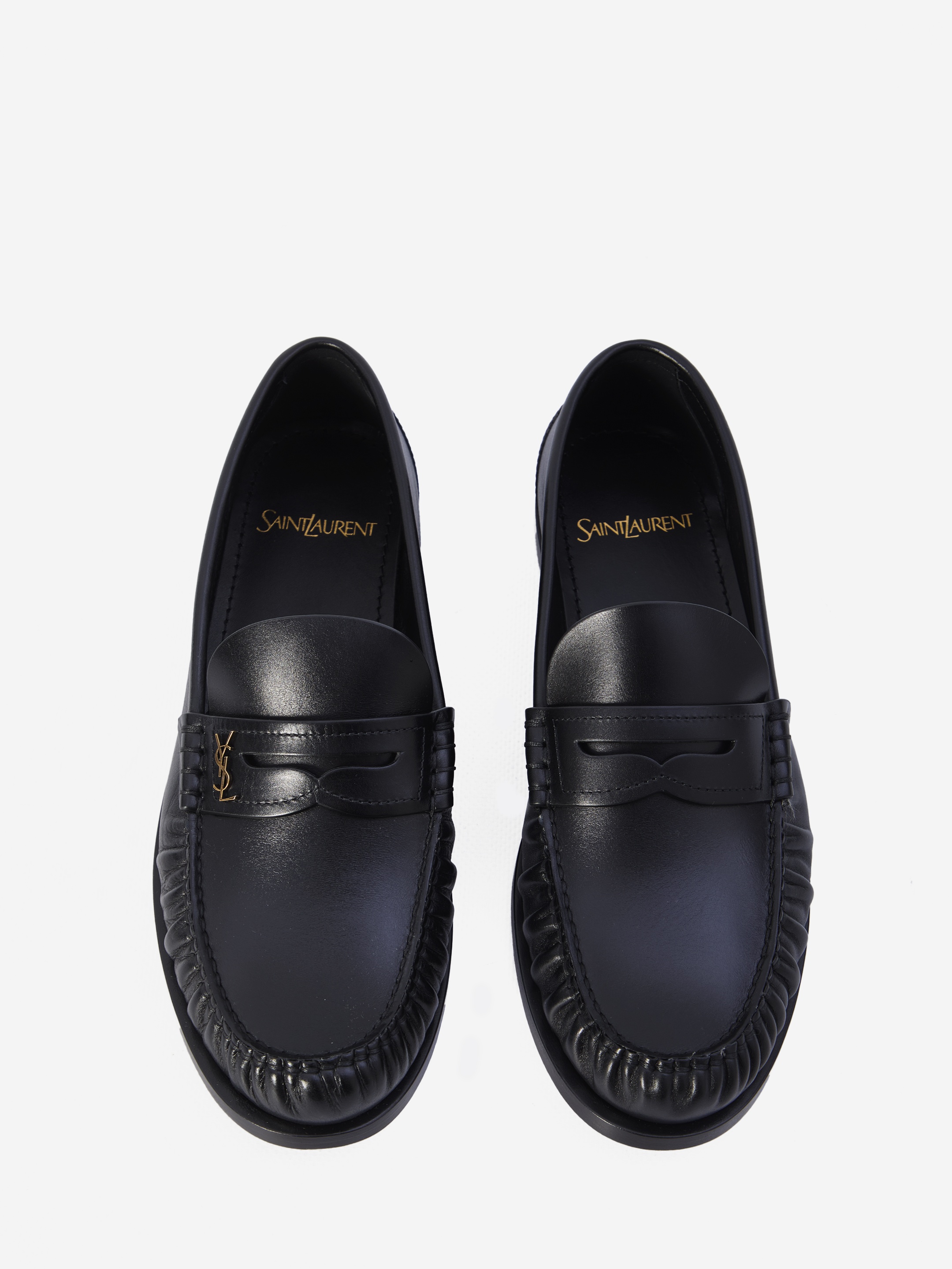 【関税＆送料込み】Saint Laurent Cassandre Mocassins SAINT LAURENT Cassandre mocassins | REVERSIBLE