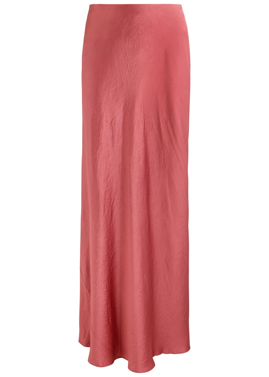 Vince Satin Maxi Skirt - 1
