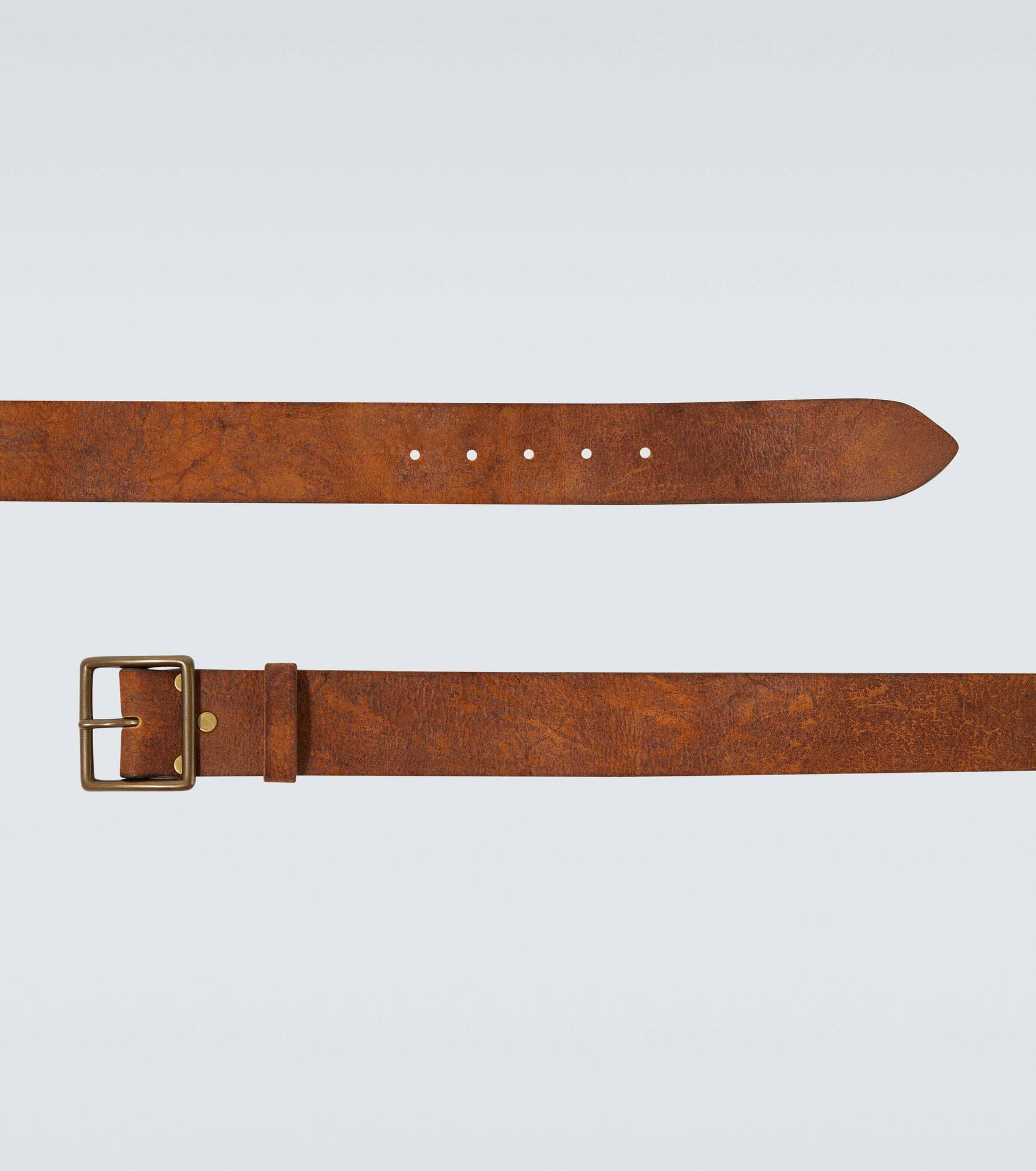 Jones distressed leather belt - 4
