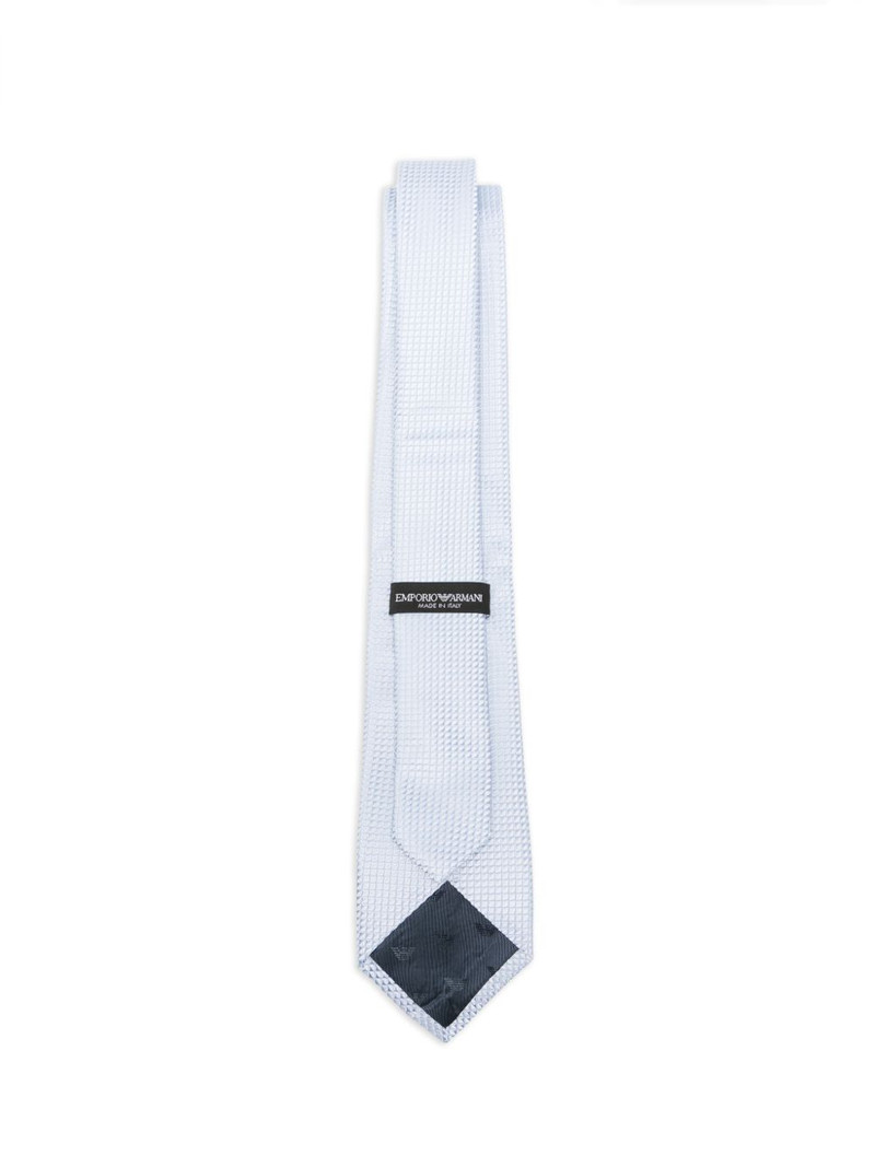 EMPORIO ARMANI textured tie outlook