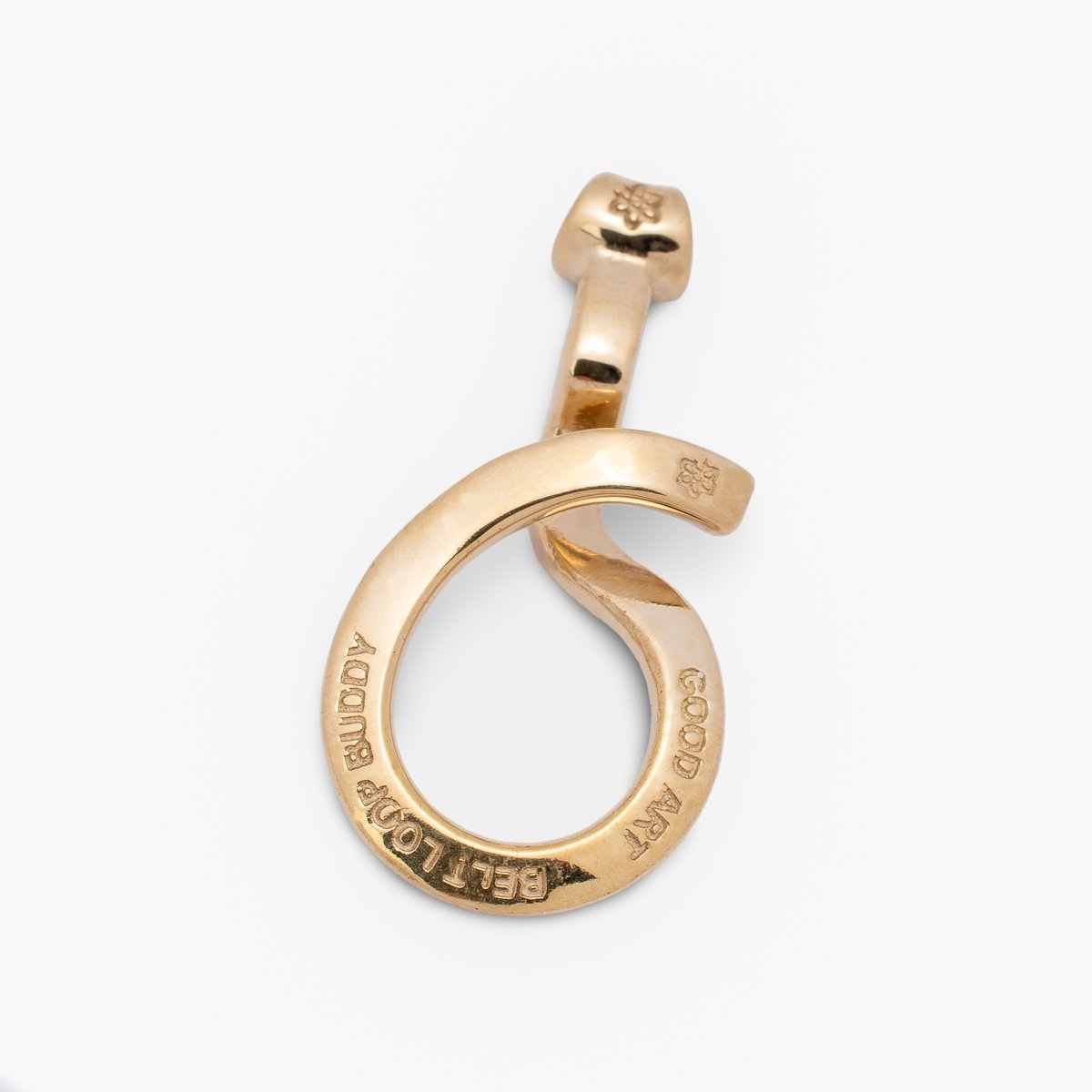 GA-MBLBB GOOD ART HLYWD Mini Belt Loop Buddy - Brass - 1