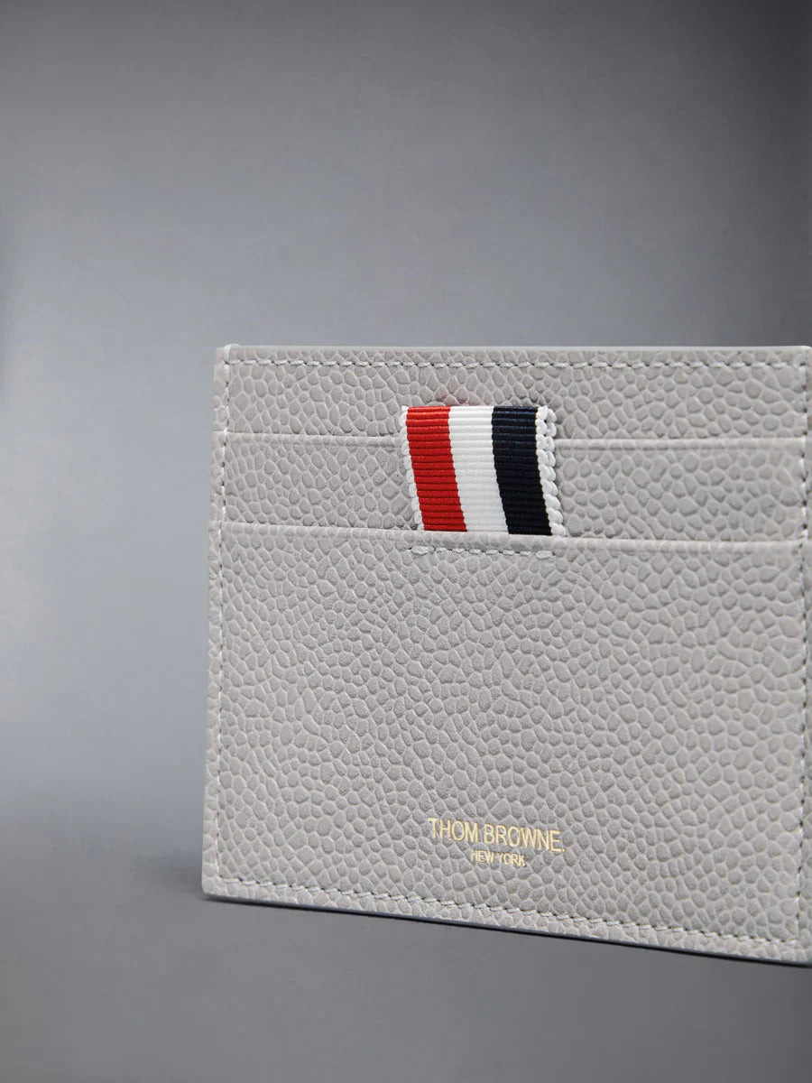Pebble Grain 4-Bar Single Card Holder Men - 4