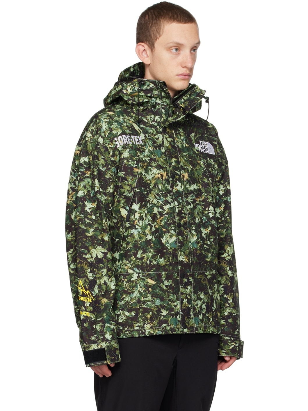 The North Face Green GTX Mountain Jacket REVERSIBLE