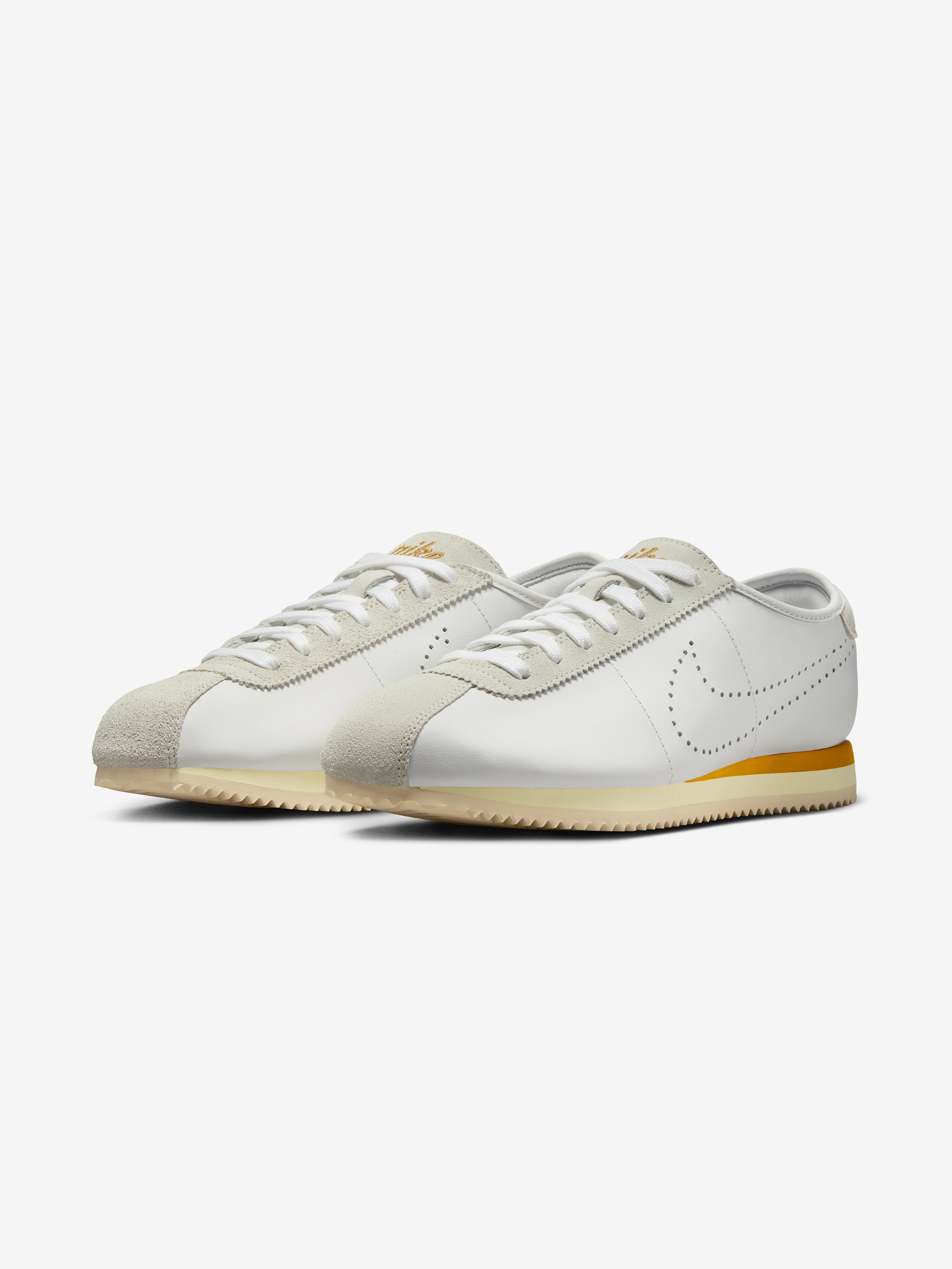 NIKE CORTEZ LEATHER (WHITE/BRONZE-LIGHT BONE-COCONUT MILK) - 2